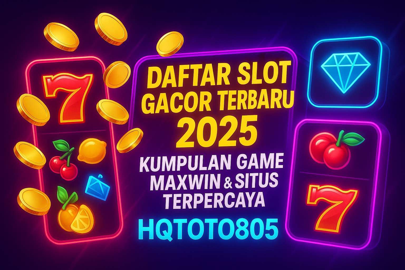 Daftar Slot Gacor Terbaru 2025: Kumpulan Game Maxwin & Situs Terpercaya HQTOTO805!