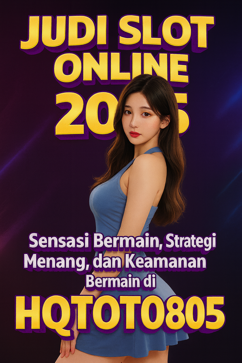 Judi Slot Online 2025 Sensasi Bermain, Strategi Menang, dan Keamanan Bermain di HQTOTO805