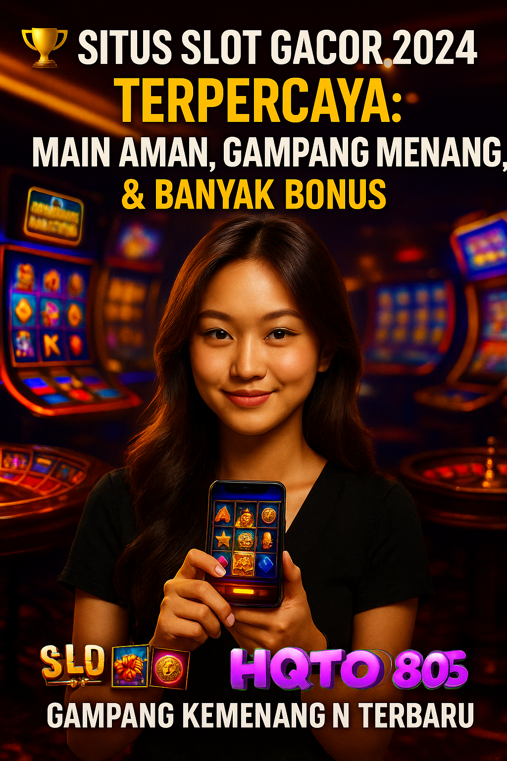 Situs Slot Gacor 2024 Terpercaya: Main Aman, Gampang Menang, & Banyak Bonus di HQTOTO805